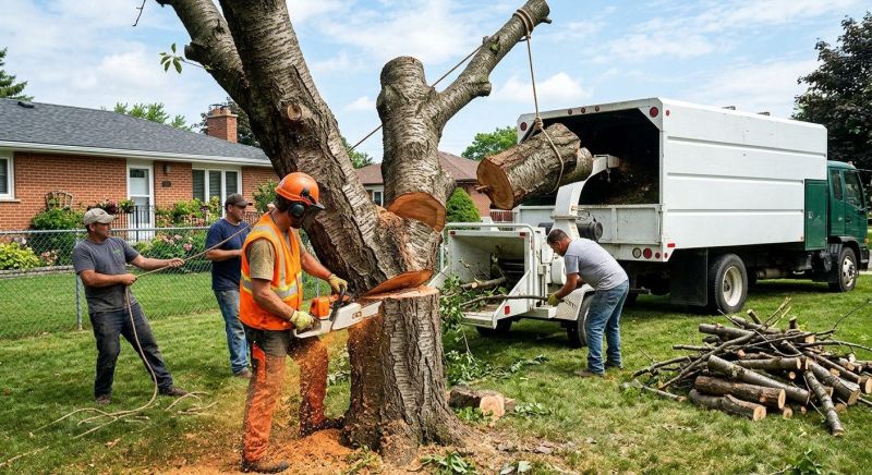 Cherry Tree Removal in Montgomery County, PA